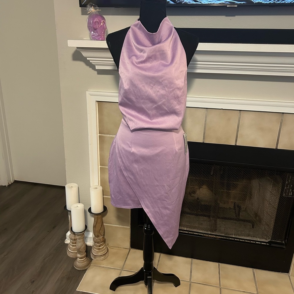 Elliatt Lilac Asymmetrical Dress